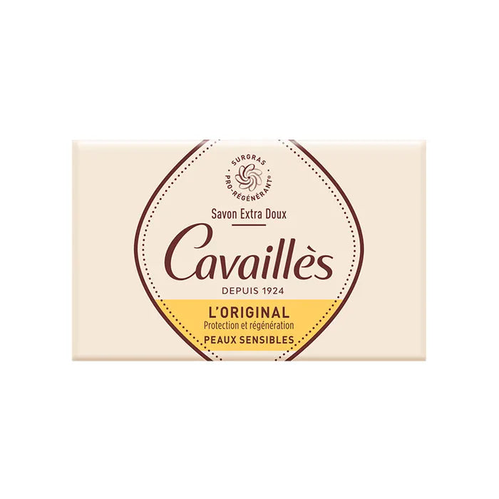 Cavaillès Savon Extra-Doux l'Original Surgras Actif - Peaux Sensibles, 250g