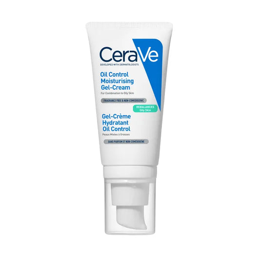 CeraVe Gel-Crème Hydratant Oil Control - Peaux Mixtes à Grasses, 52ml
