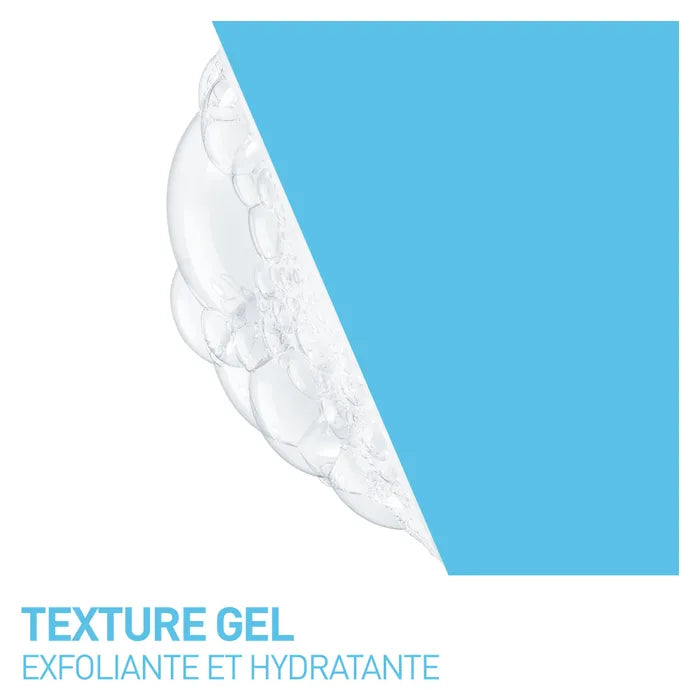 CeraVe Gel Nettoyant Sa Anti-rugosités Pour les Peaux Sèches et Rugueuses, 236 ml