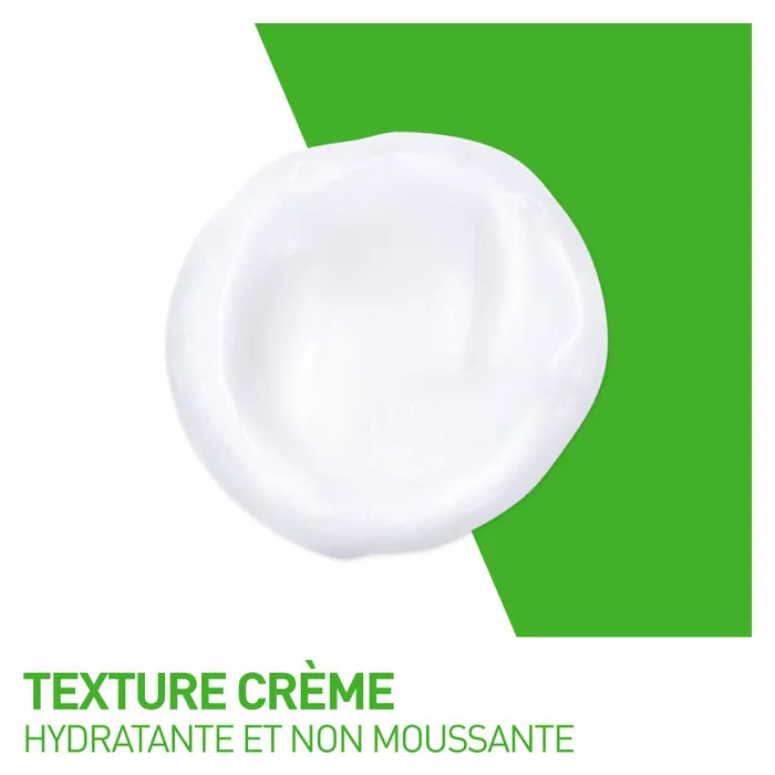 CeraVe Crème Lavante Hydratante Visage et Corps Pour les Peaux Normales à Très Sèches, 236ml