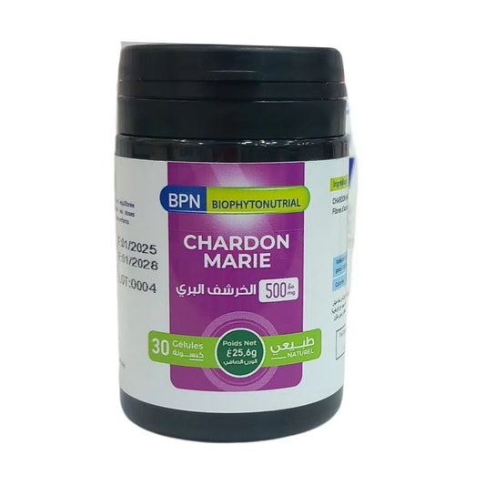 BPN Chardon Marie 500mg B/30 Gélules