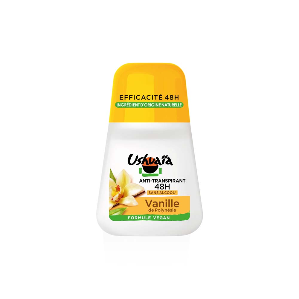 Ushuaia Déodorant Bille Vanille de Polynésie Anti-Transpirant-50ml