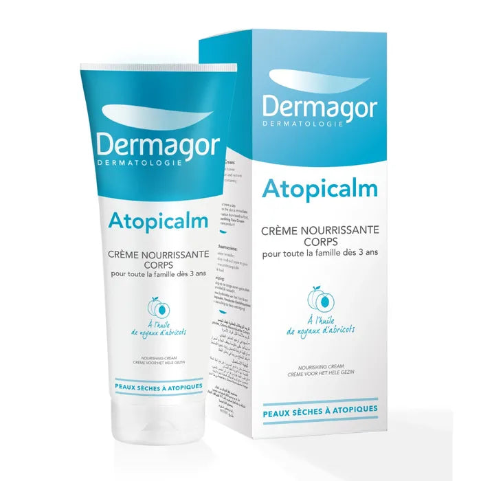 Dermagor ATOPICALM - Crème Nourrissante - Corps - Peaux Sèches à Atopiques, 250ml