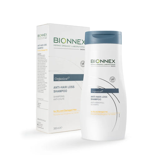 Bionnex shampoing anti-chute, cheveux secs et abimés, 300ml