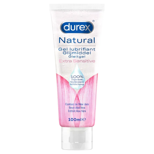Durex NATURAL - Gel Lubrifiant Naturel Extra Sensitive, 100m