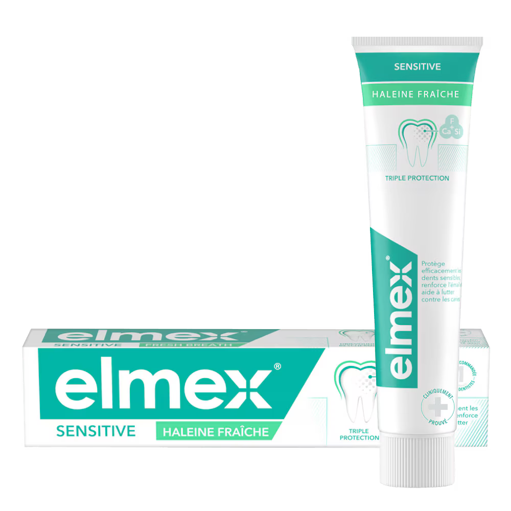 Dentifrice elmex® Sensitive Haleine Fraîche