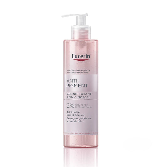 Eucerin ANTI-PIGMENT - Gel Nettoyant - Visage - Tout Types de Peaux, 400ml