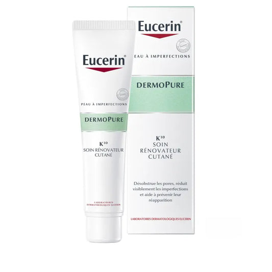 EUCERIN DERMOPURE - K10 Soin Rénovateur Cutané - Peaux à Imperfections, 40ml