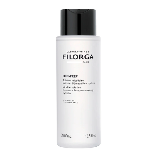 FILORGA SKIN-PREP SOLUTION MICELLAIRE Nettoie, démaquille et hydrate la peau