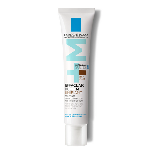 LA ROCHE POSAY EFFACLAR DUO+M - Unifiant Soin Triple Correction Anti-Imperfections - Teinte Foncé, 40ml
