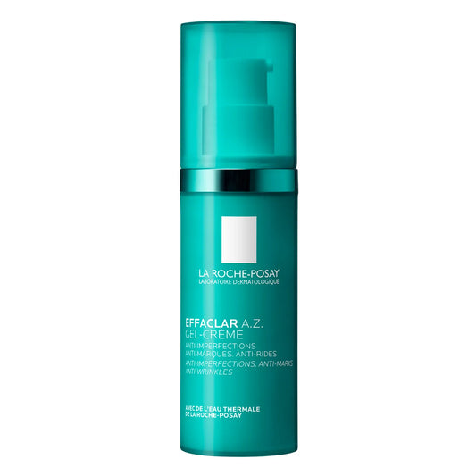LA ROCHE-POSAYEFFACLAR A.Z. - Gel-Crème Anti-Imperfections, Anti-Marques, Anti-Rides - Peaux grasses tendance acnéique, 40ml