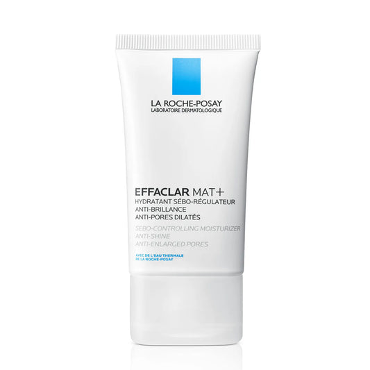 LA ROCHE POSAY EFFACLAR MAT+ - Soin Matifiant Crème Hydratante Sébo-Régulatrice - Peaux Grasses, 40ml