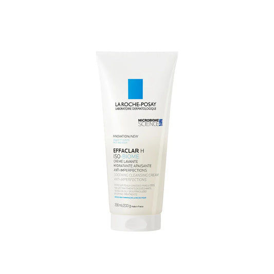 LA ROCHE POSAY EFFACLAR H ISO-BIOME - Crème Lavante Hydratante Apaisante Anti-Imperfections - Peaux Acnéiques, 200ml