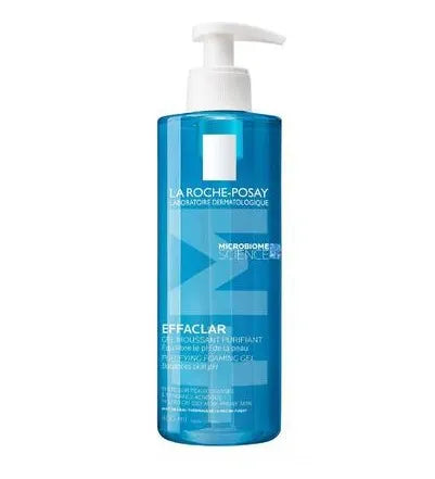 LA ROCHE POSAY EFFACLAR - Gel Moussant Nettoyant Purifiant Visage, 400ml