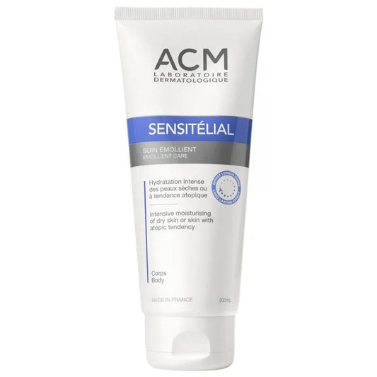 Acm SENSITÉLIAL - Soin Émollient - Corps - Peaux Sèches à Tendance Atopique, 200ml