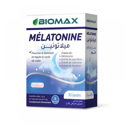 Biomax Melatonine, 30 capsules