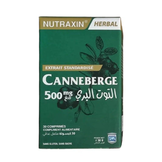 Nutraxin Canneberge 500mg B/30 Comprimés