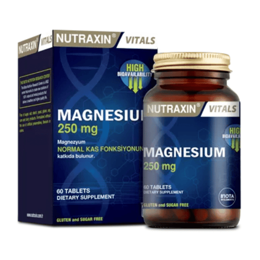 NUTRAXIN Nutraxin Magnésium 250mg B/60 Comprimé