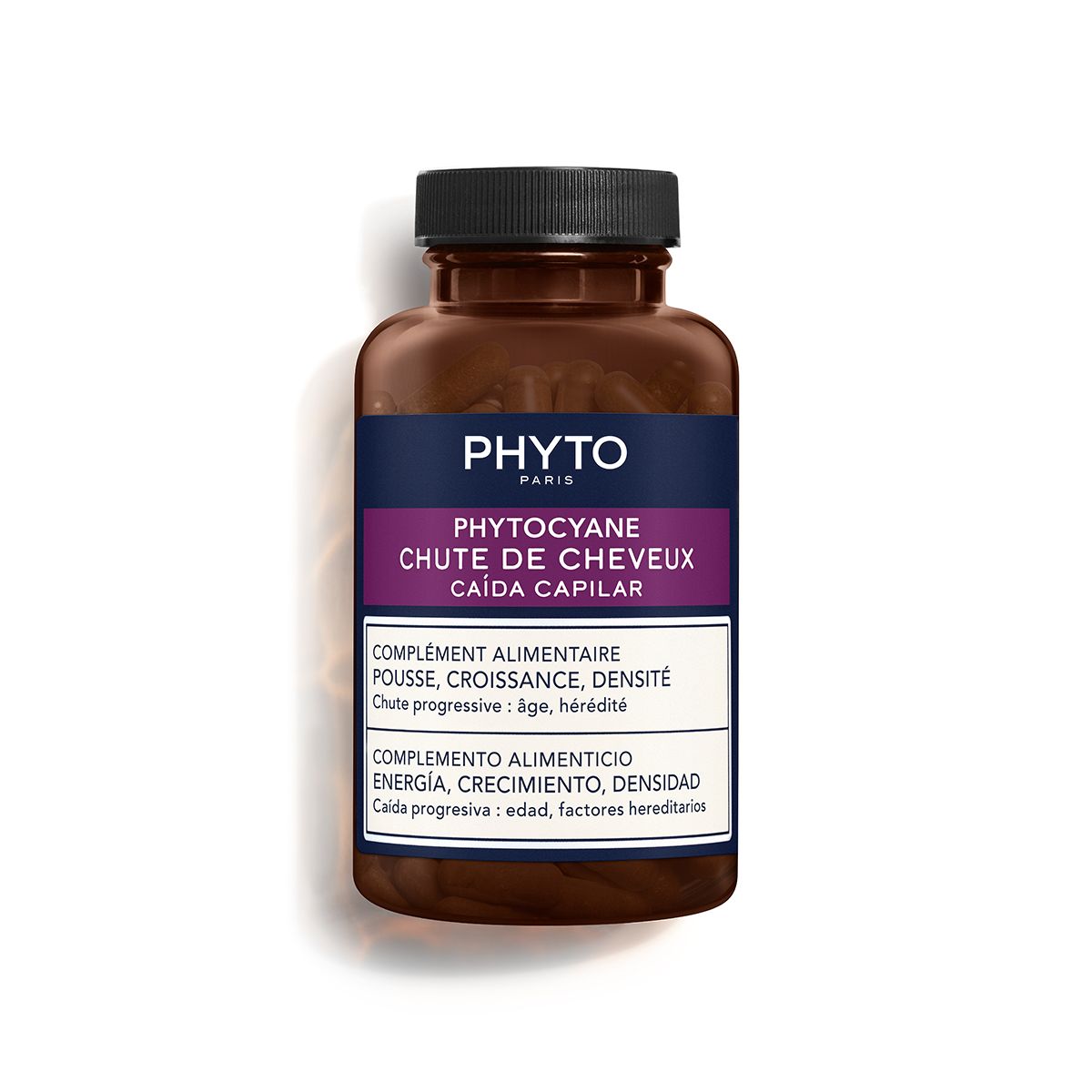 PHYTO CYANE Complément Alimentaire Antichute Chute progressive et sévère - Chute, croissance, densité