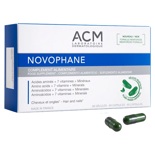 Acm NOVOPHANE - Ongles & Cheveux, 60 gélules