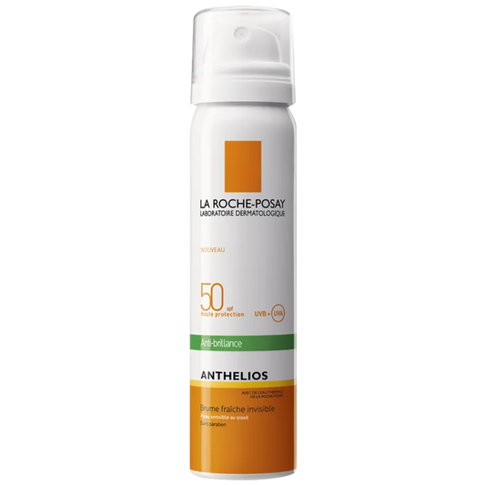La Roche-Posay ANTHELIOS - SPF50+ Brume Solaire Invisible Visage Anti-Brillance, 75ml
