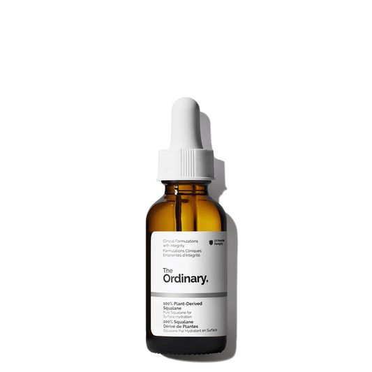 The Ordinary 100% Squalane Dérivé de Plantes - Tous Types de Peaux, 30ml