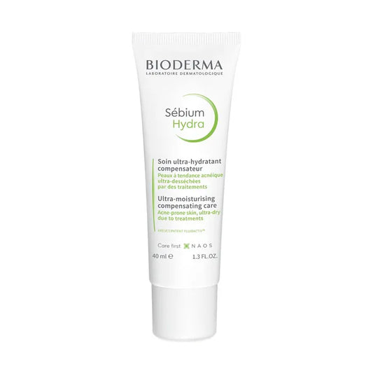 Bioderma SEBIUM HYDRA - Soin Ultra Hydratant Compensateur - Peaux à Tendance Acnéique, 40ml