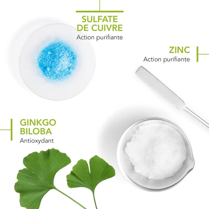Bioderma SEBIUM - Gel Moussant Nettoyant et Purifiant - Peaux Mixtes à Grasses, 200ml