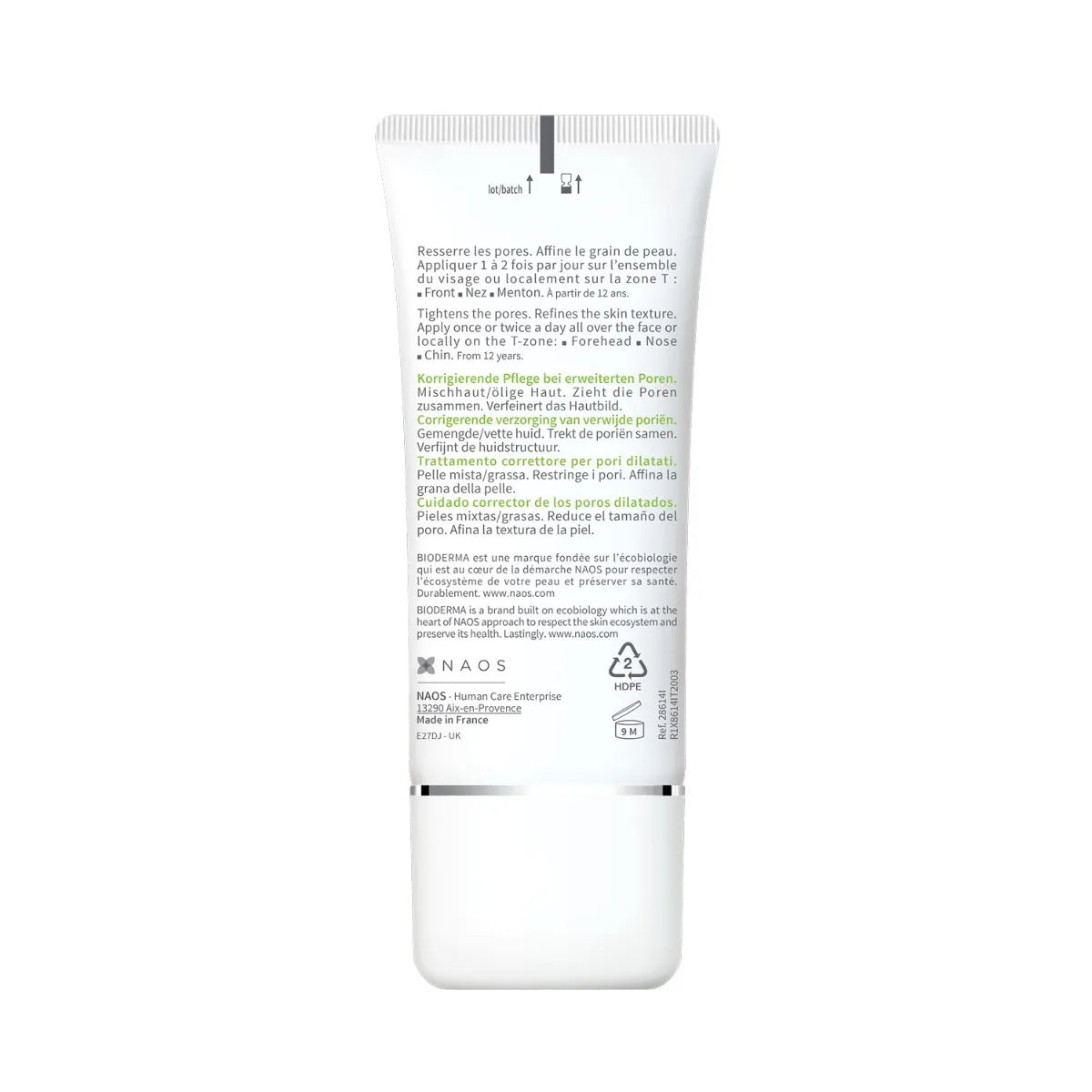 Bioderma SEBIUM PORE REFINER - Soin Correcteur des Pores Dilatés - Visage - Peaux Mixtes à Grasses, 30ml