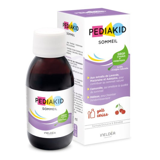 PediaKid Sirop Sommeil Améliore la qualité du sommeil et favorise l'endormissement