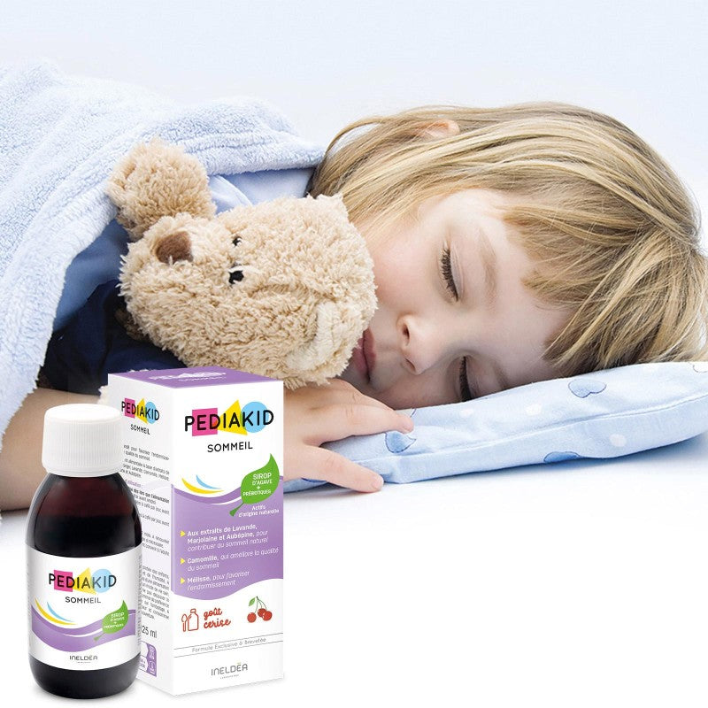 PediaKid Sirop Sommeil Améliore la qualité du sommeil et favorise l'endormissement