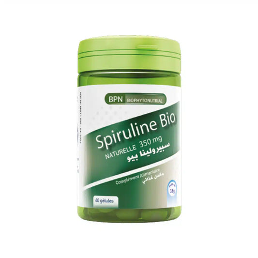 BPN Spiruline Bio 350Mg B/40 Géllules