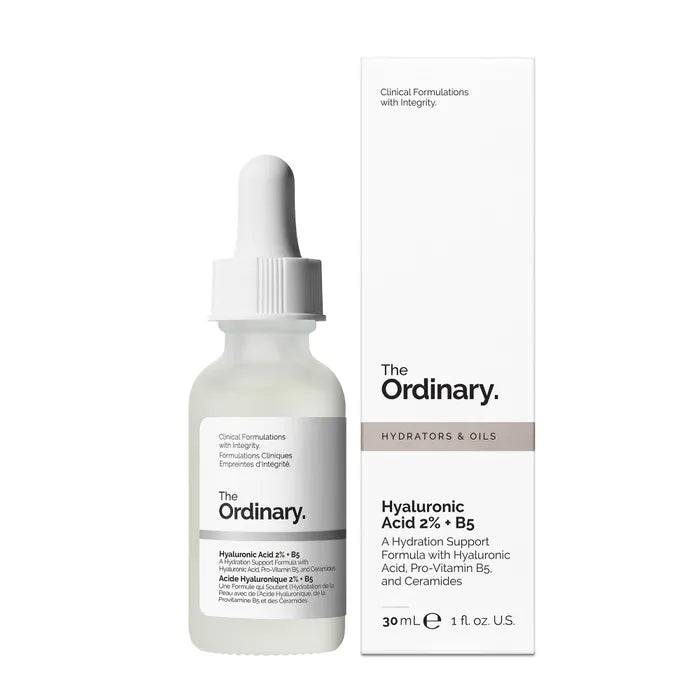 The Ordinary Acide Hyaluronique 2% + B5 - Sérum Hydratant - Visage - Tous Types de Peaux, 30ml