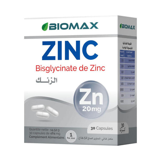 Biomax Zinc, 30 capsules